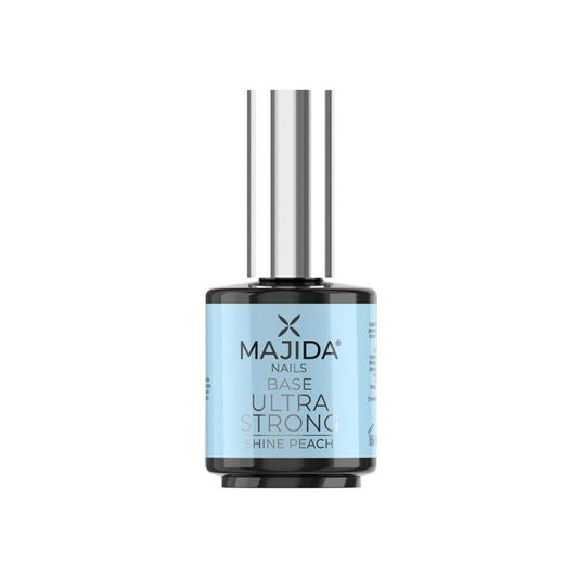 Light Steel Blue MAJIDA BASE ULTRA STRONG SHINE PEACH 15 ml