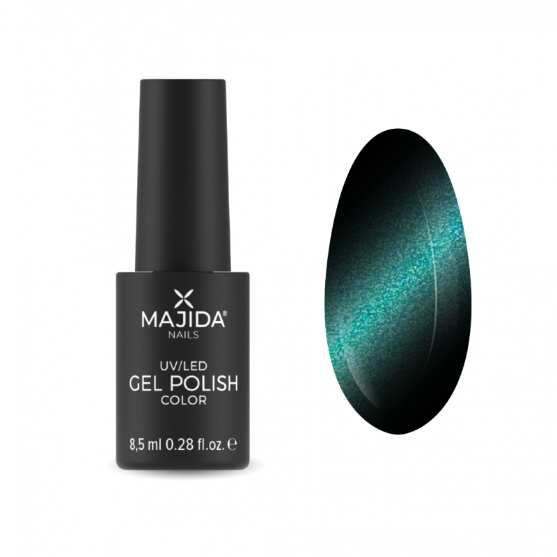 Dark Slate Gray GEL POLISH 8,5 ml CAT EYE TIGER 3077