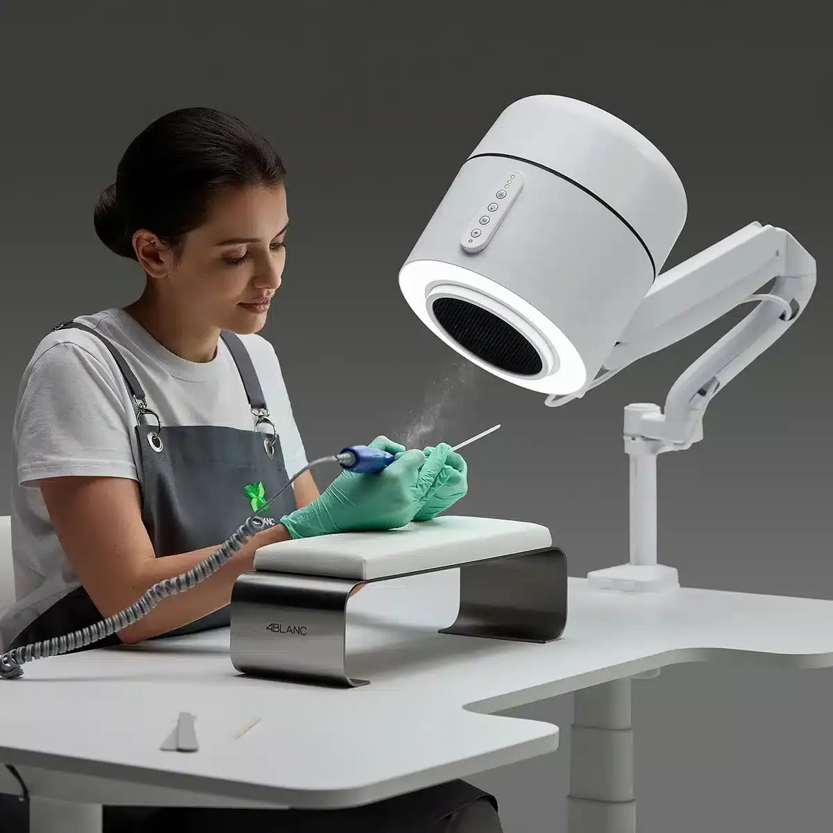 💨 Extractor Profesional con Luz LED y Desinfección UV – Potencia, Precisión y Seguridad en un Solo Equipo