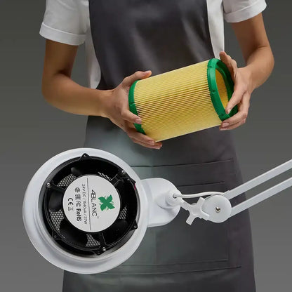 💨 4Blanc Alizé – Aspirador Profesional con Luz LED Integrada y Soporte de Mesa