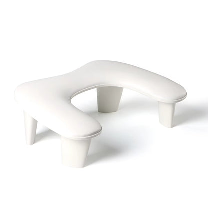 Apoio de braço de luxo em forma de U para manicure – Ergonomia profissional e máximo conforto