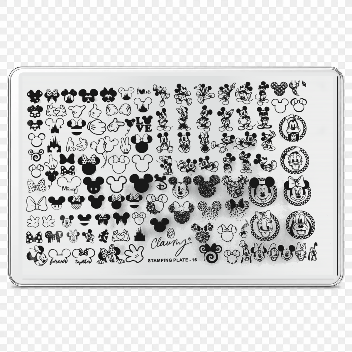 Placas de stamping reutilizables con grabado profesional 🧩 Claumy® Stamping Plates Precision - Academia Claumy Velazquez