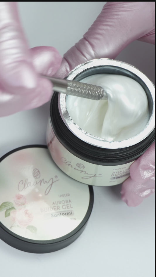Santorini Aurora Claumy - Builder Gel 30g
