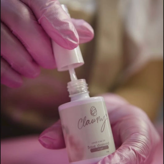 Base Diamond Angel  15 ml · Nude perlado angelical autonivelante