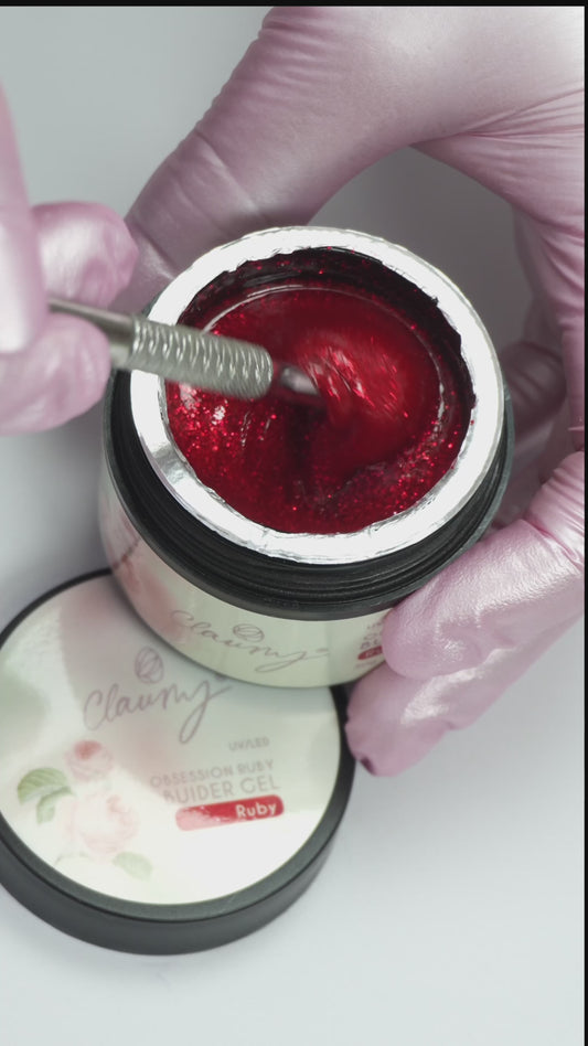Ruby Obsession Claumy - Builder Gel 30g