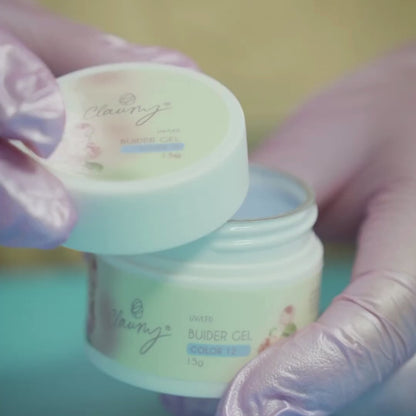 🩵 Gel Builder Claumy Nº 12 – Azul Serenity