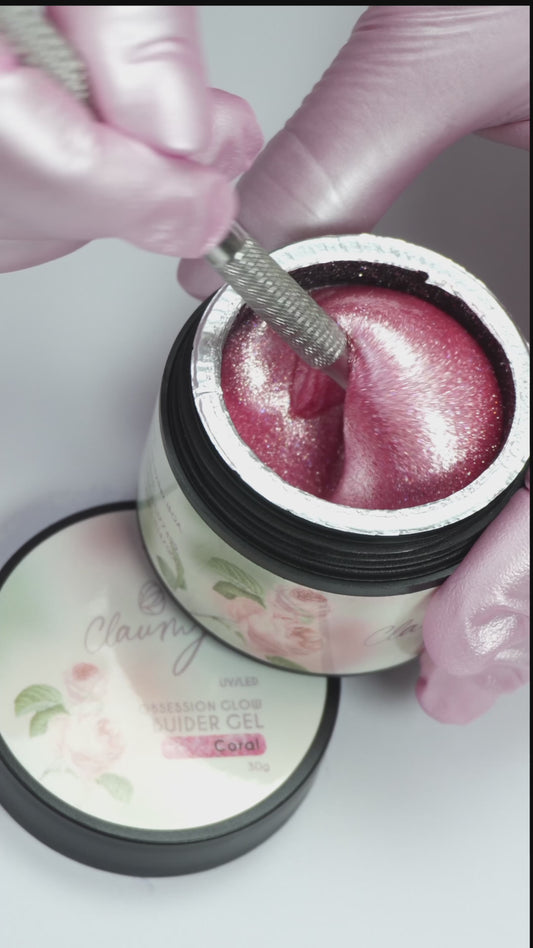 Coral Obsession Glow Claumy - Builder Gel 30g