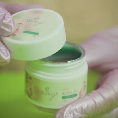 💚 Gel Builder Claumy Nº 16 – Verde Glass