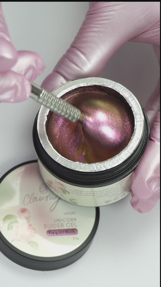 Elegant Nude Unicorn Claumy - Builder Gel 30g
