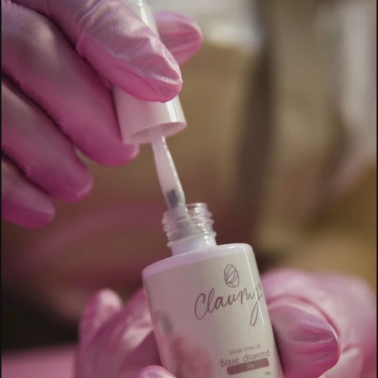 Base Diamond Ice ·15 ml · Efecto hielo con micro-destellos plata