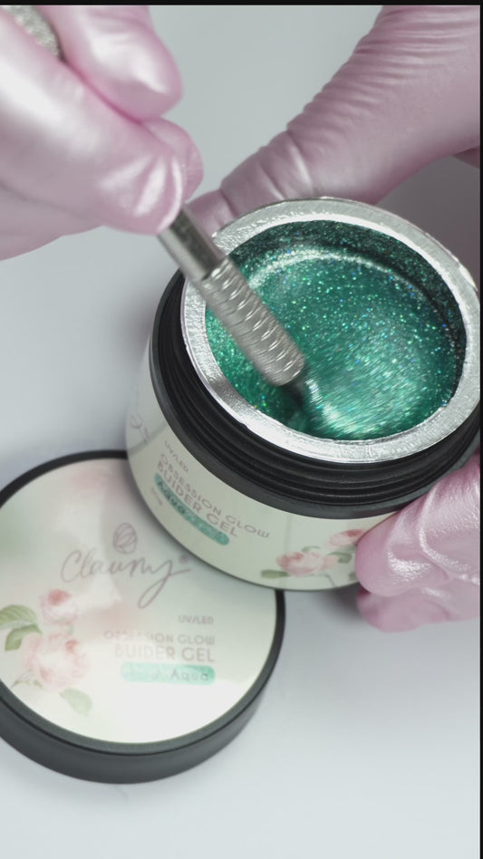 Aqua Obsession Glow Claumy - Builder Gel 30g