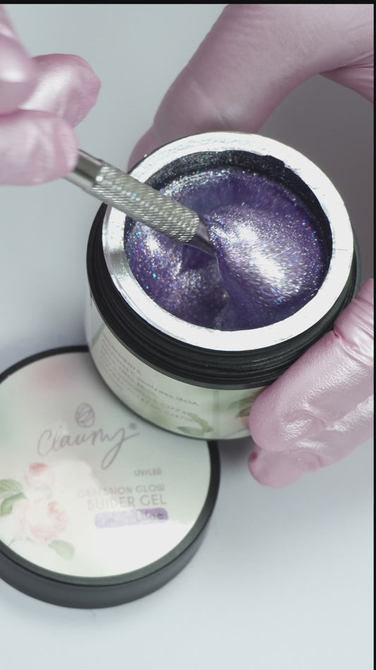Lilac Obsession Glow Claumy - Builder Gel 30g