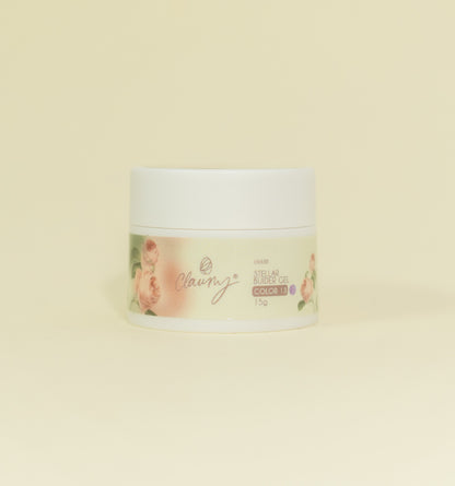 💜 Gel Builder Stellar Claumy Nº 13 – Lila Místico con Micro Purpurina